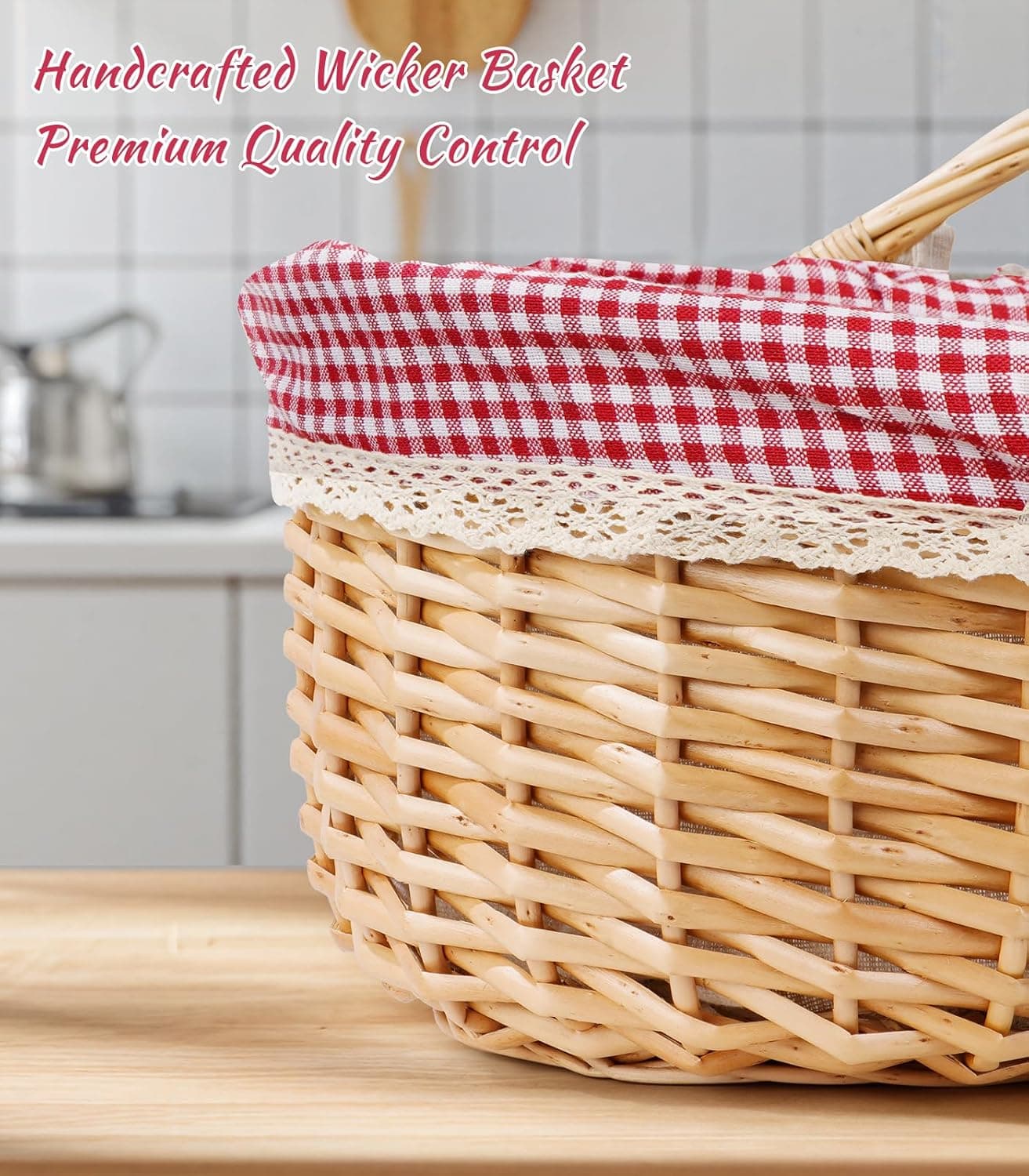Picnic Basket for 2 with Table and Blanket thumbnail 3
