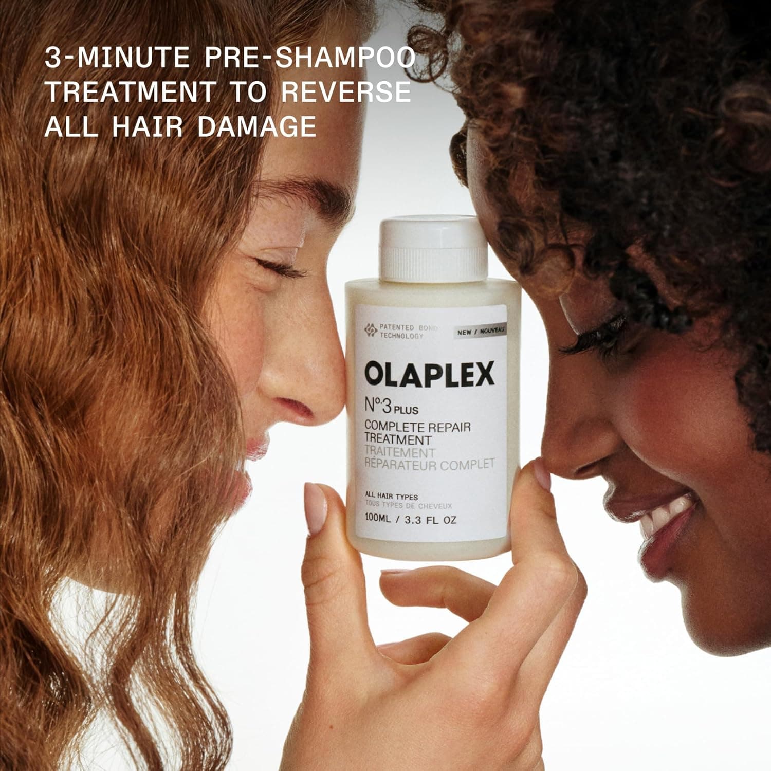 Olaplex N°.3PLUS Complete Repair Treatment: 3-minute Pre-shampoo Treatment to Immediately Repair Hair Damage for Softer, Stronger Hair | For Coily, Curly, Straight, and Wavy, 100 mL / 3.3 Fl Oz : Everything Else thumbnail 2