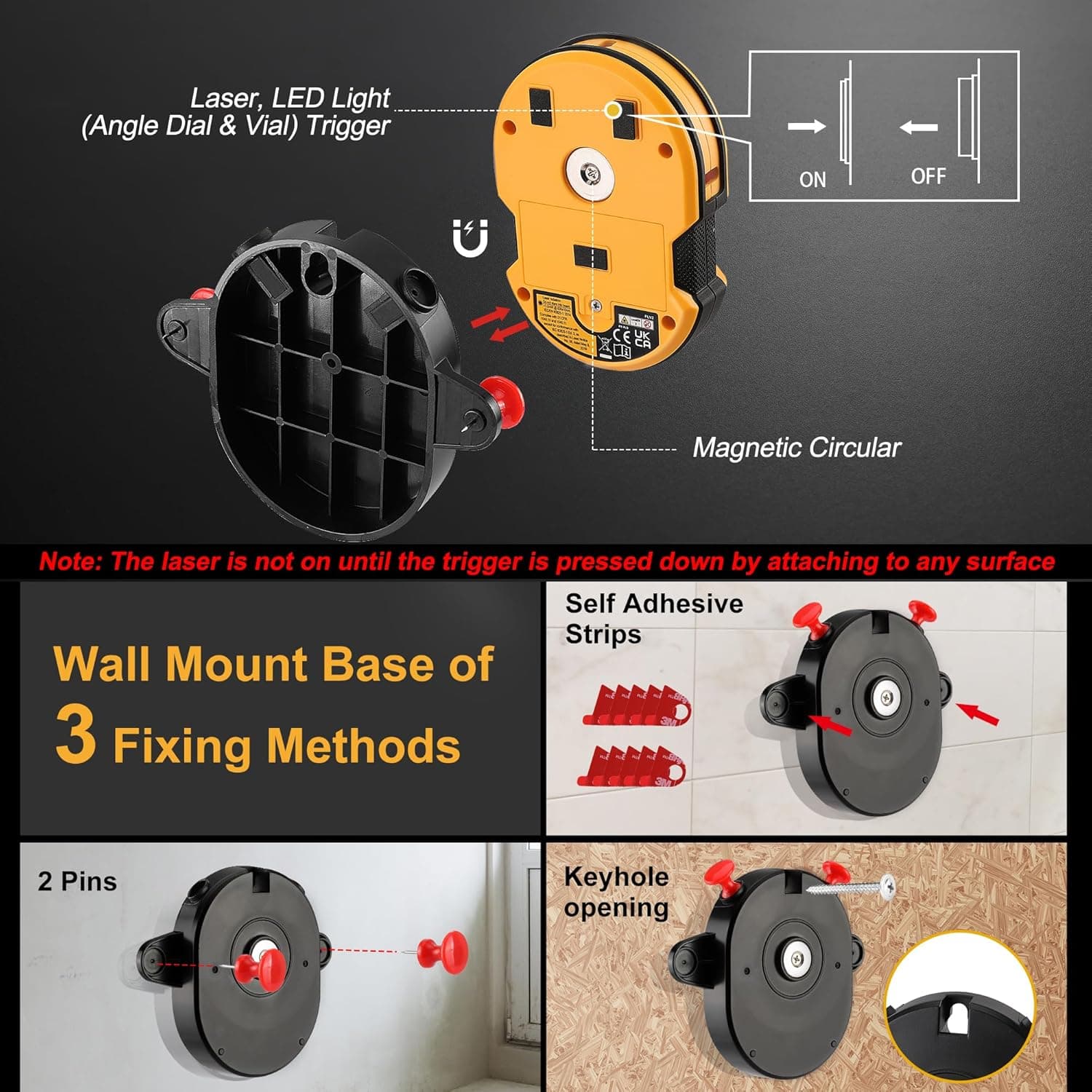 PREXISO Multi Surface Laser Level thumbnail 2