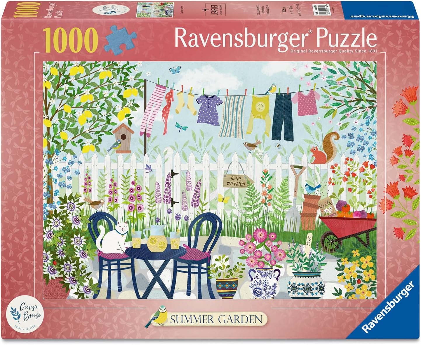 Ravensburger Summer Garden 1000 Piece Puzzle for Adults thumbnail 2