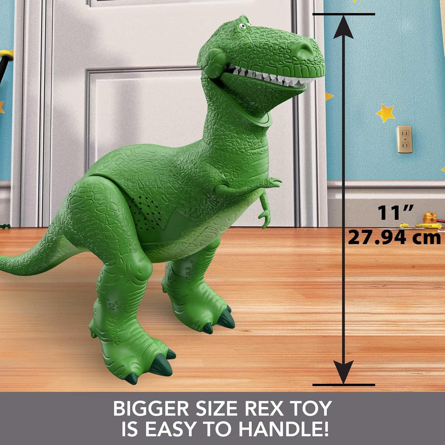 Toy Story Talking Dinosaur - Rex thumbnail 5