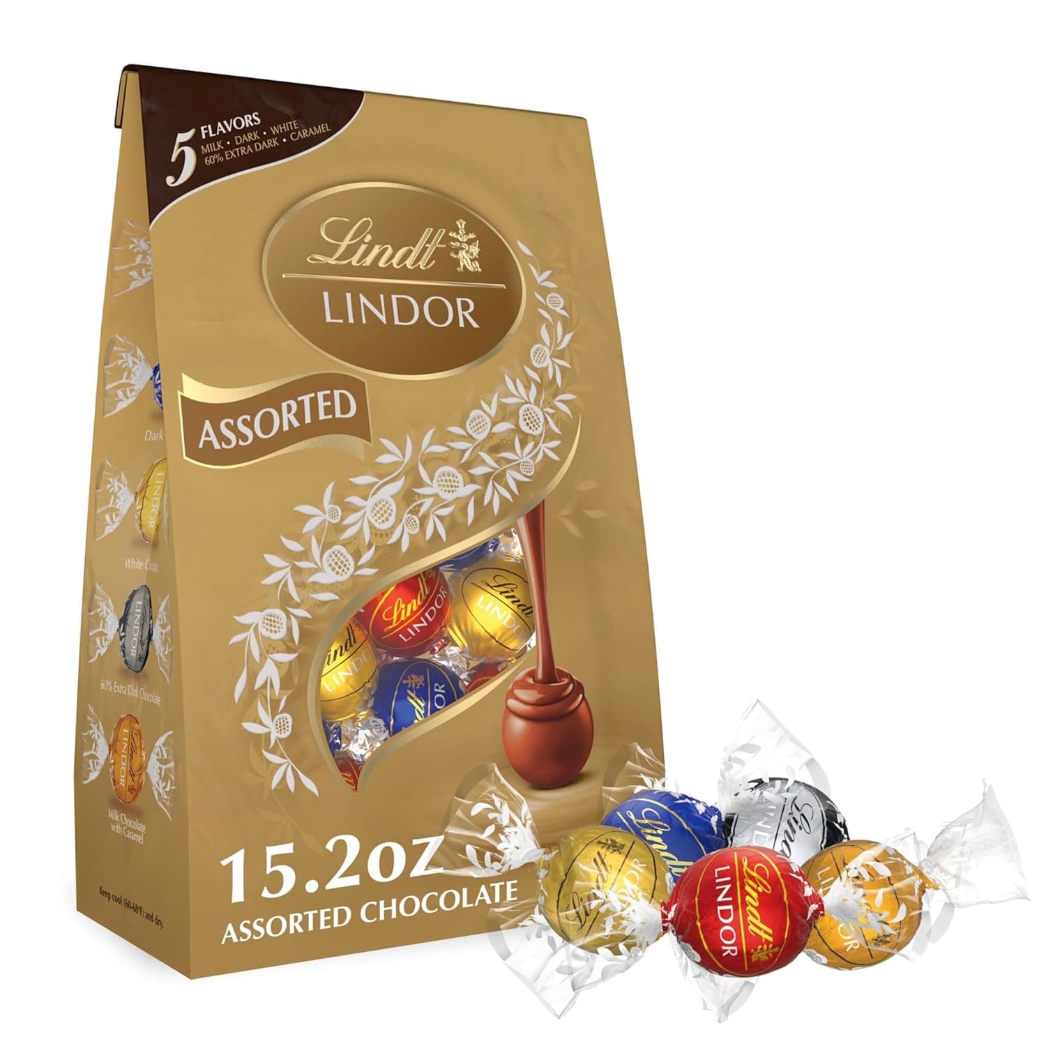 Lindt LINDOR Assorted Chocolate Candy Truffles — Easter Gifts gift idea