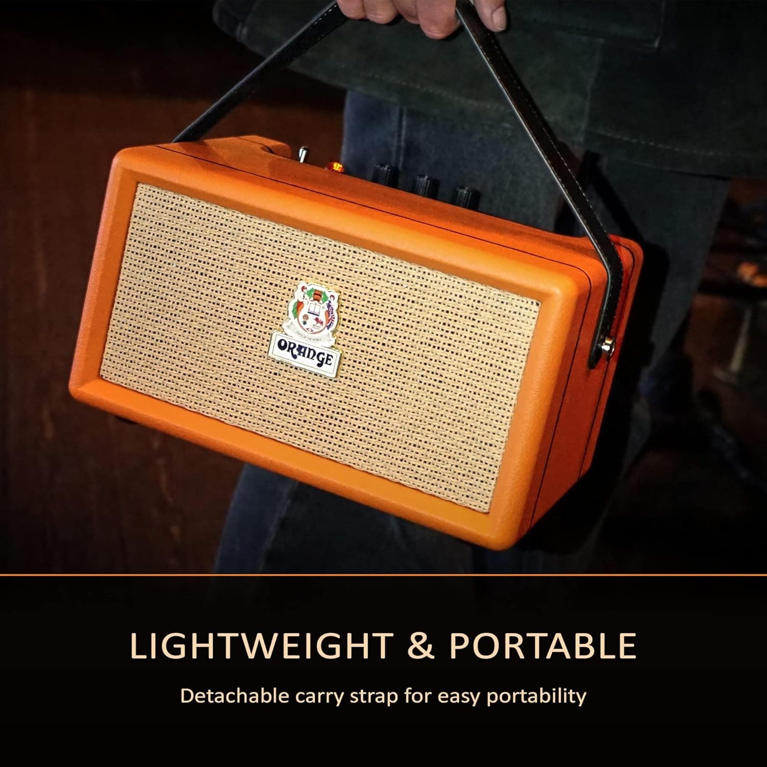 Orange Box Portable Bluetooth Speaker thumbnail 2