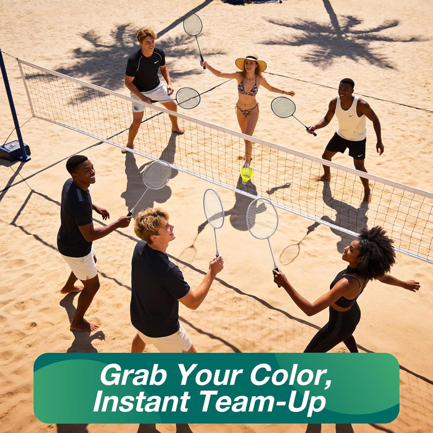 AboveGenius Badminton Rackets Set of 6 thumbnail 5