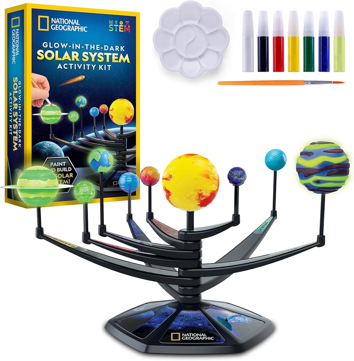 National Geographic Glow-in-the-Dark Solar System Model Kit — Easter Gifts gift idea