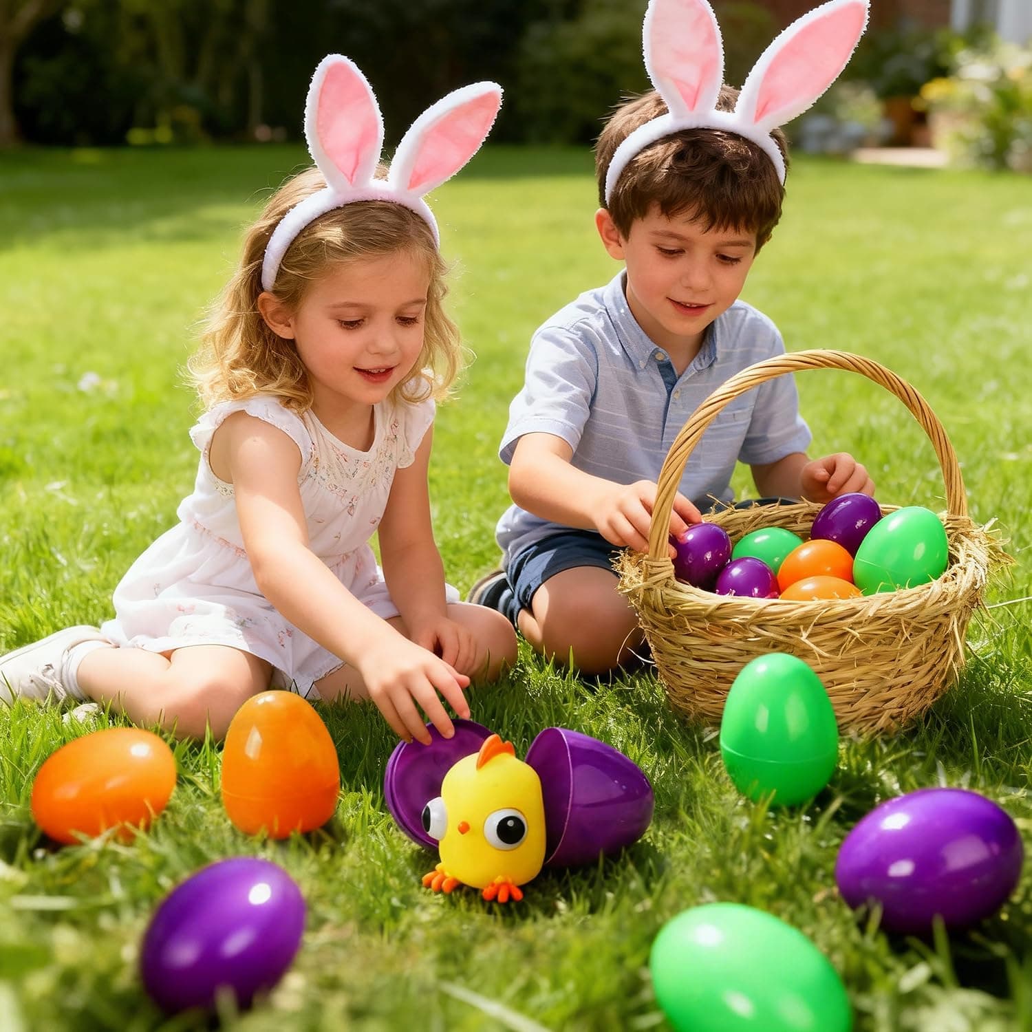 Easter Eggs Filled with Fidget Toys, 9 Pack thumbnail 2