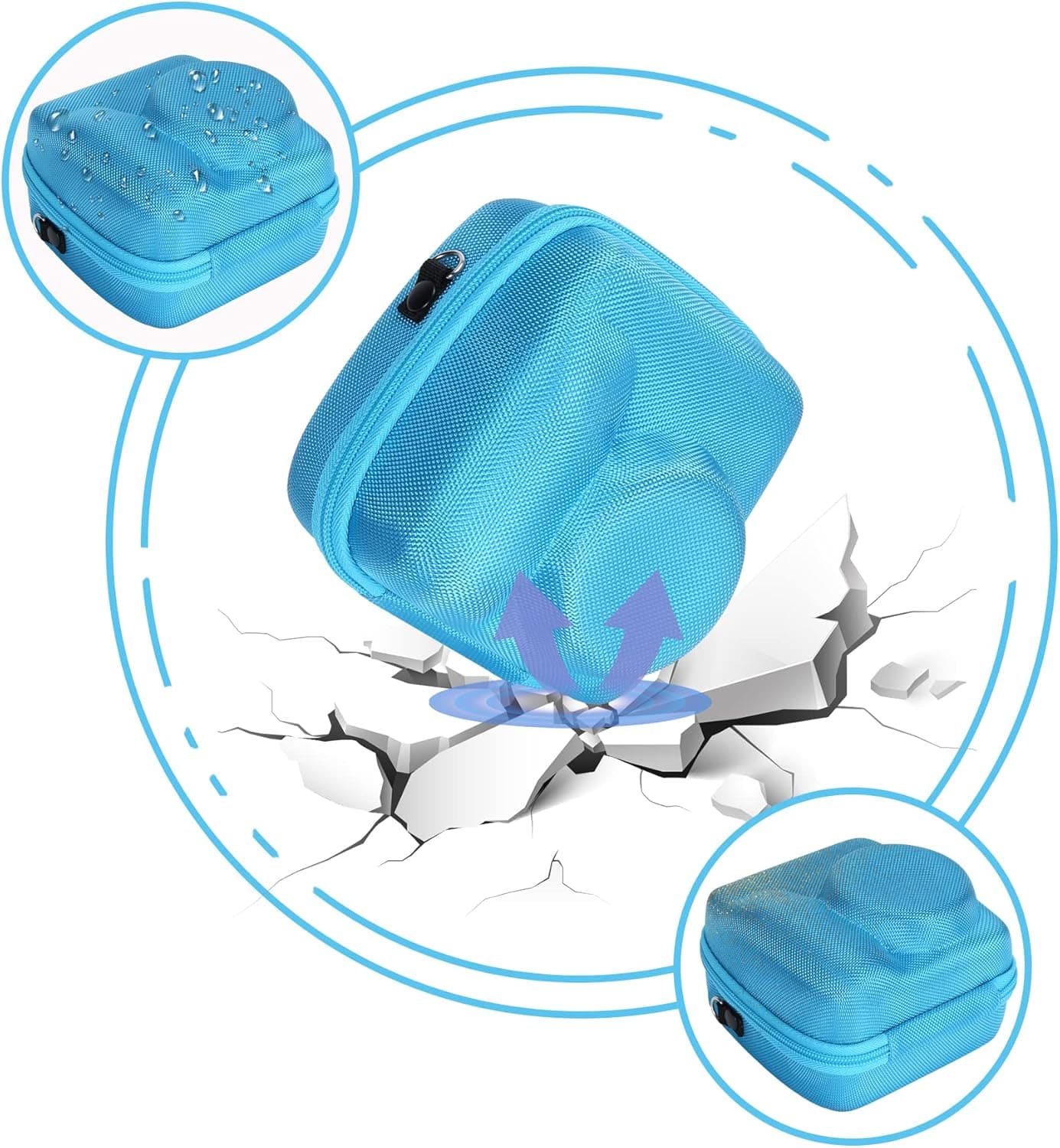 Aenllosi Case for Fujifilm Instax Mini 12/11 - Blue thumbnail 3