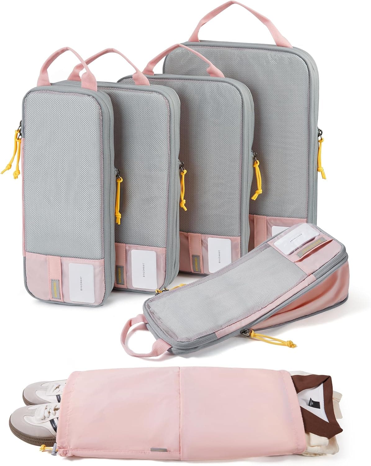 BAGSMART Compression Packing Cubes for Travel - 6 Set — Spring Gift Ideas gift idea