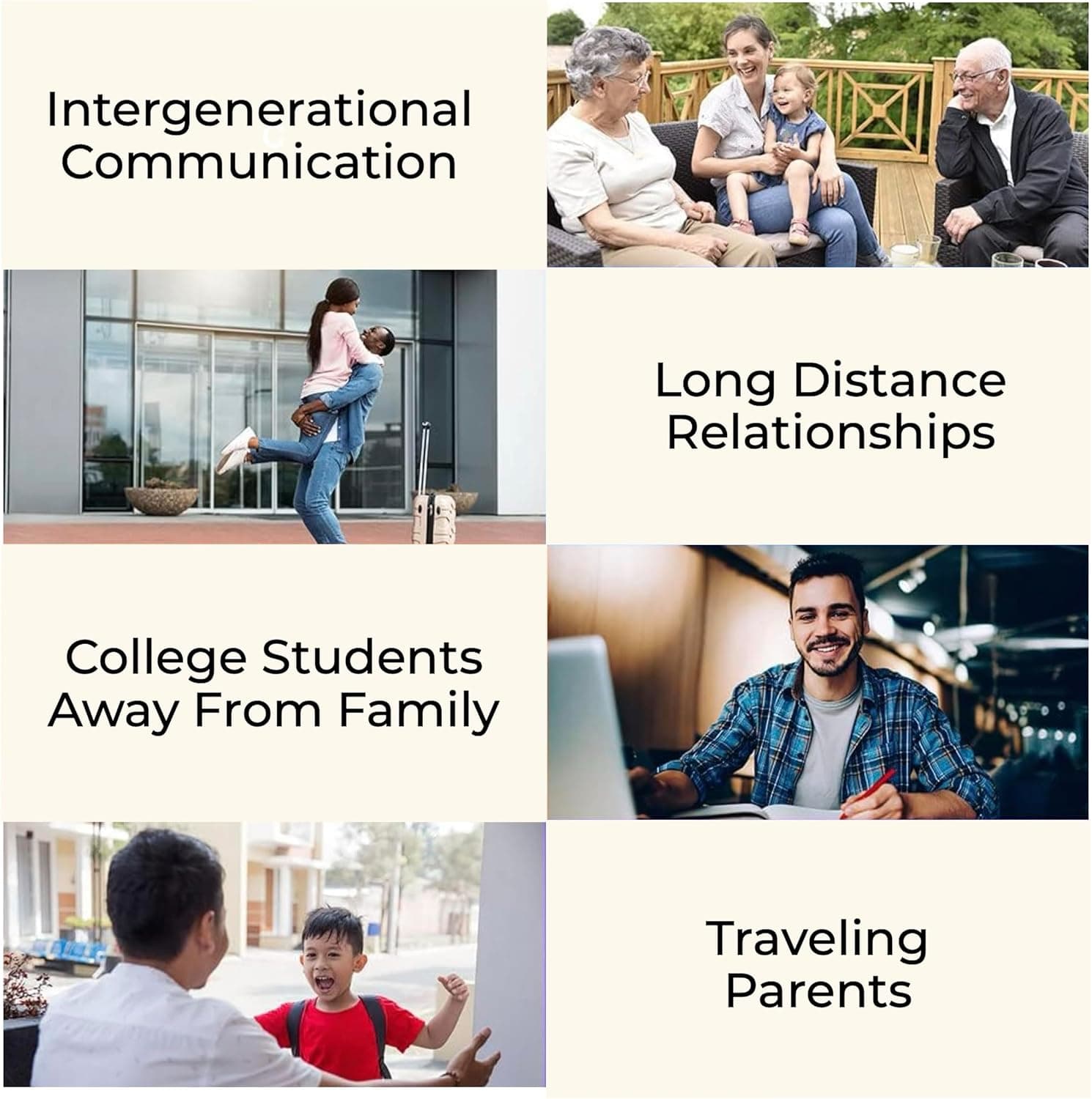 Lovebox Black & White Love Note Messenger thumbnail 3