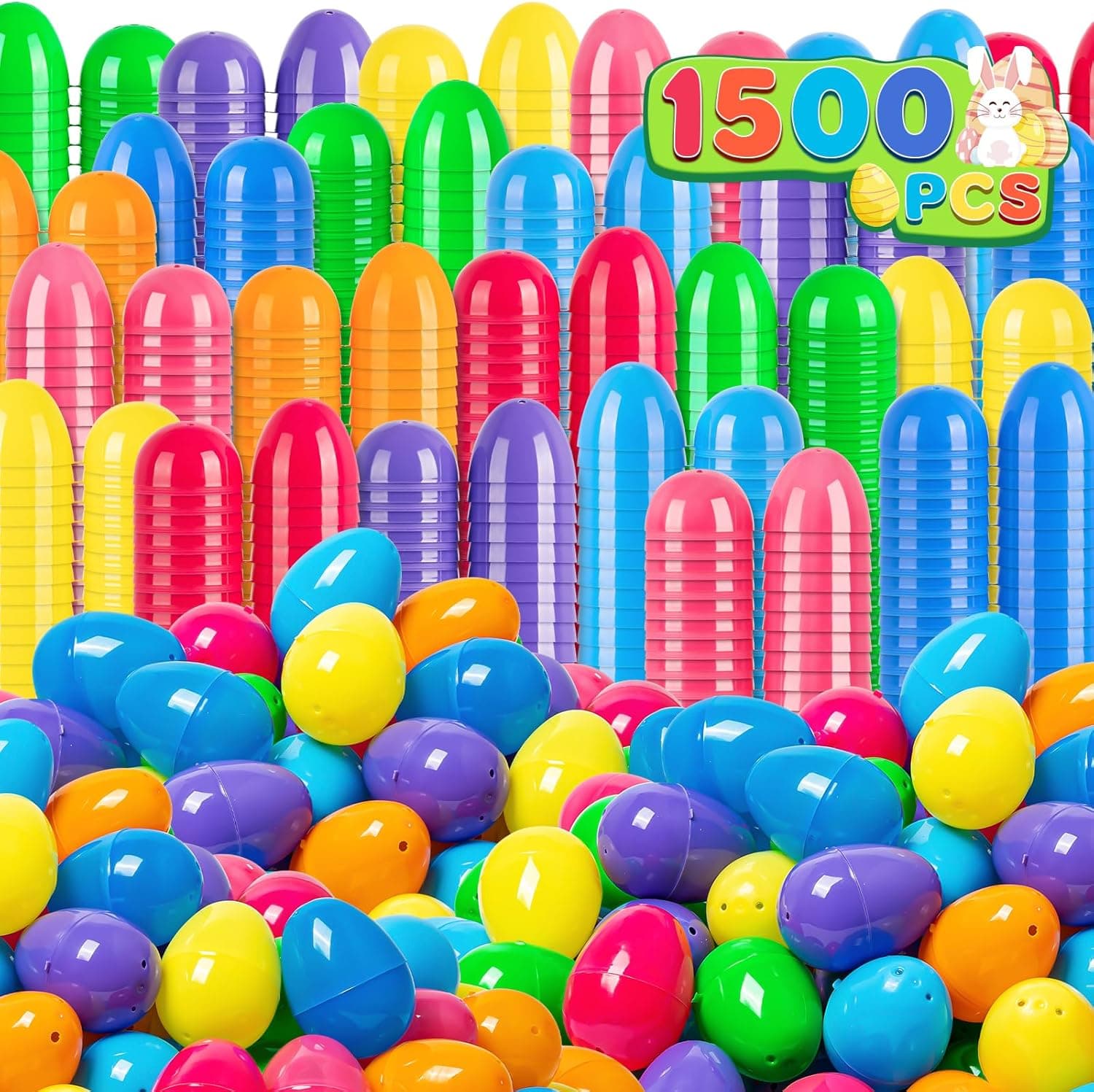 Best Easter Egg Hunt Supplies Bulk: 1500 Eggs