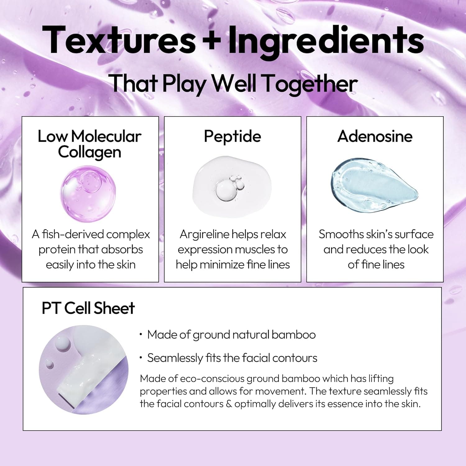 LAPCOS Collagen Sheet Mask 5-Pack thumbnail 3