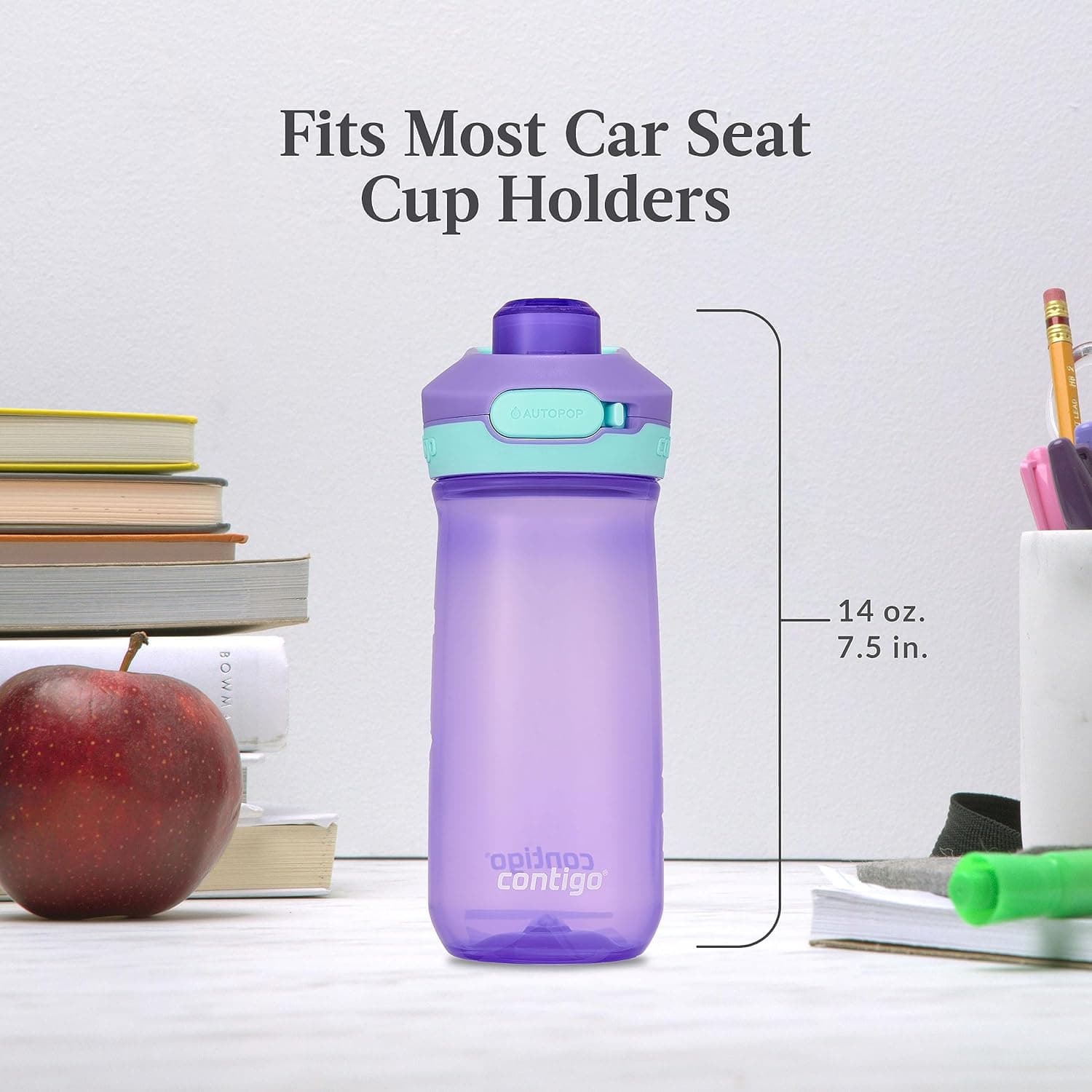 Contigo Jessie Kids Water Bottle 2-Pack (14oz) thumbnail 5