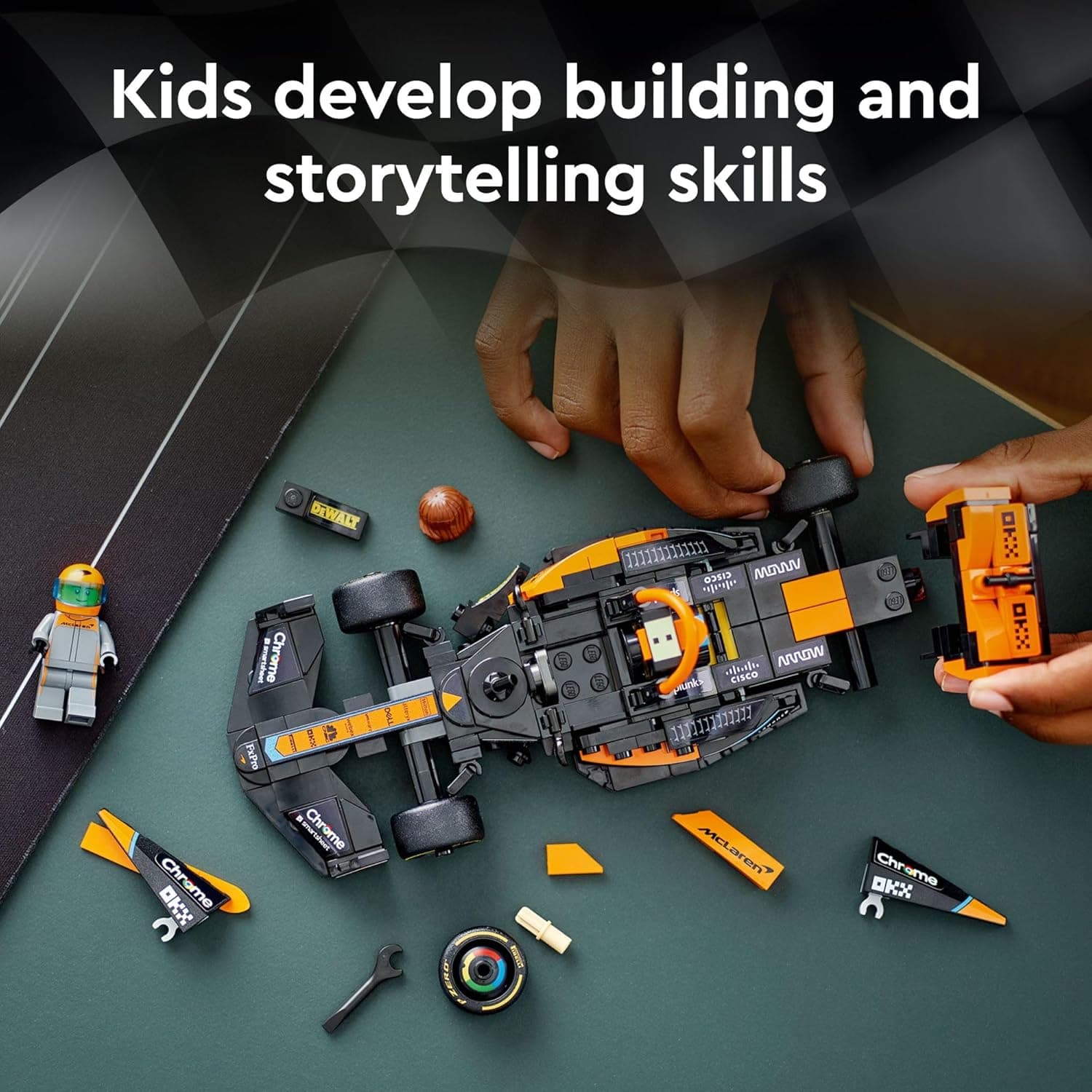 LEGO Speed Champions McLaren Formula 1 Race Car thumbnail 5