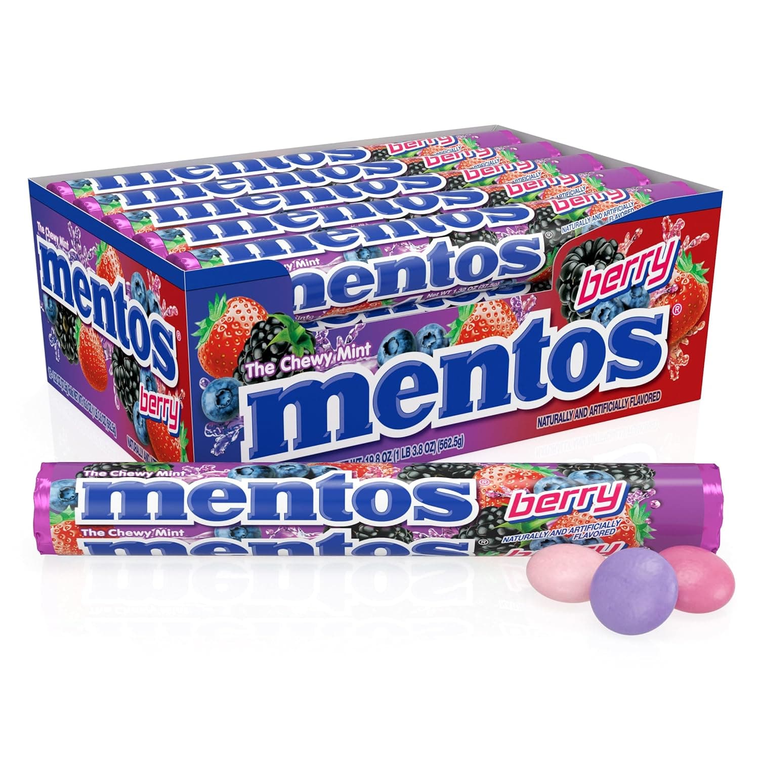 Mentos Chewy Mint Candy Roll Party Pack (15 Count) thumbnail 3