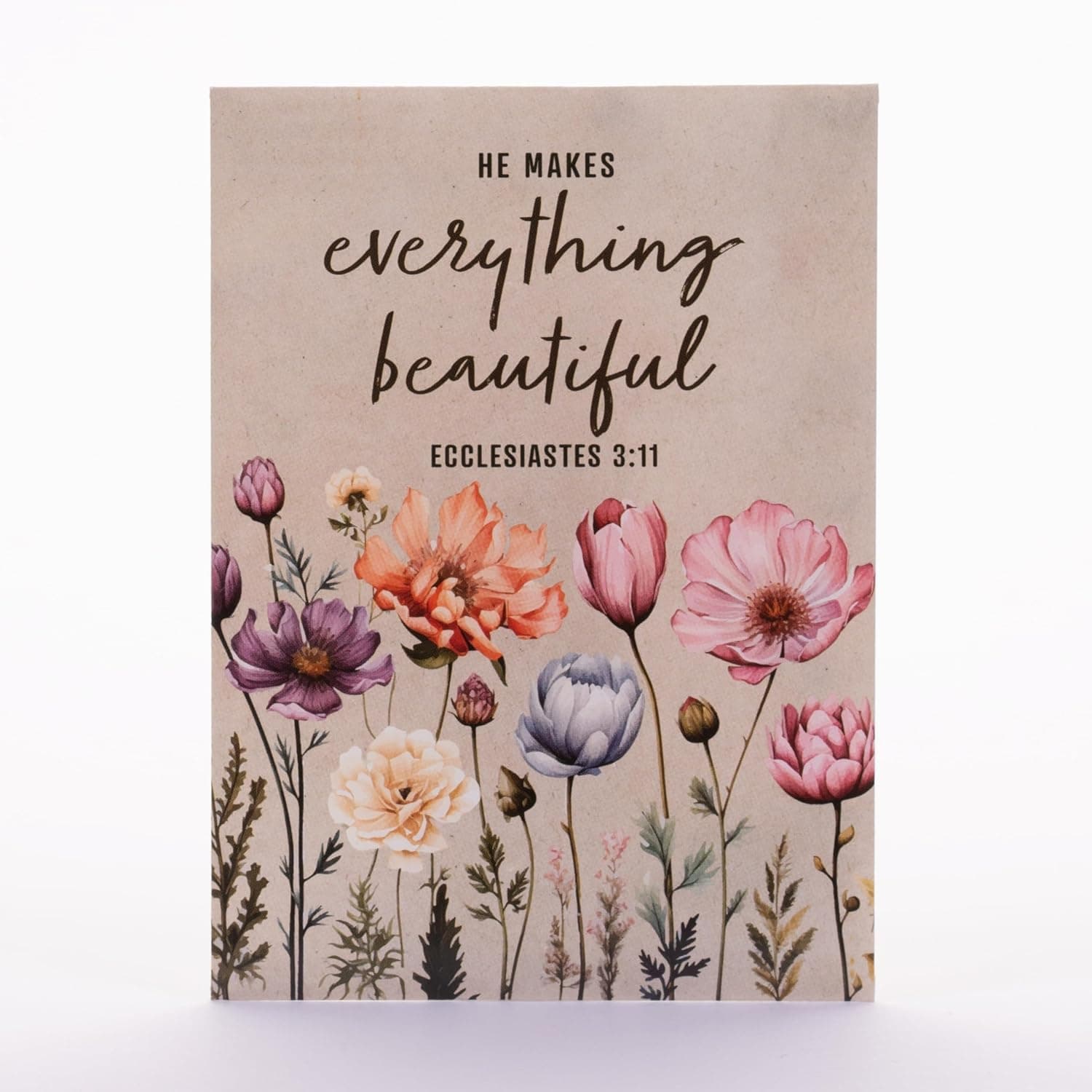 He Makes Everything Beautiful Pollinator Wildflower Mix Seed Packets - 25 Pack thumbnail 3