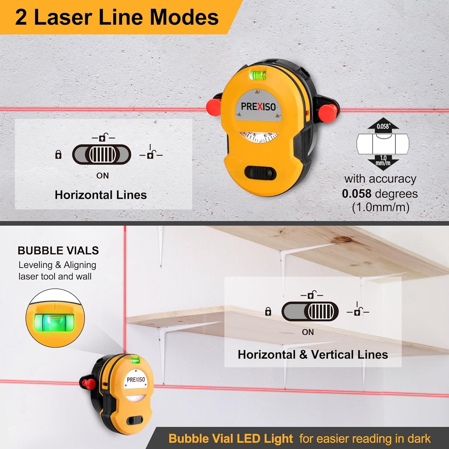 PREXISO Multi Surface Laser Level thumbnail 5
