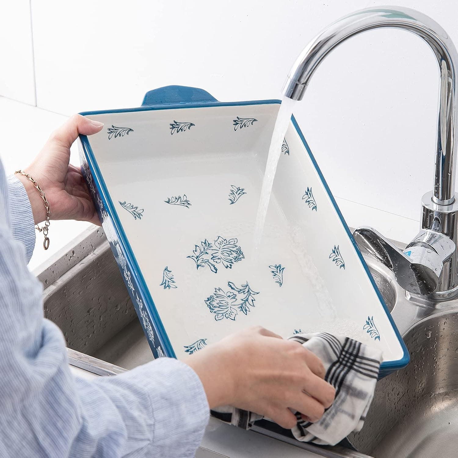 Wisenvoy 3-Piece Ceramic Baking Dish Set thumbnail 5