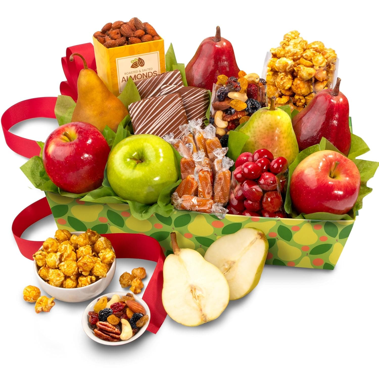A Gift Inside Orchard Delight Fruit and Gourmet Basket : Grocery &amp; Gourmet Food view 1