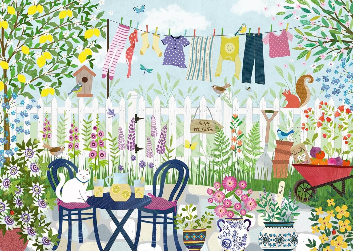 Ravensburger Summer Garden 1000 Piece Puzzle for Adults — Spring Gift Ideas gift idea