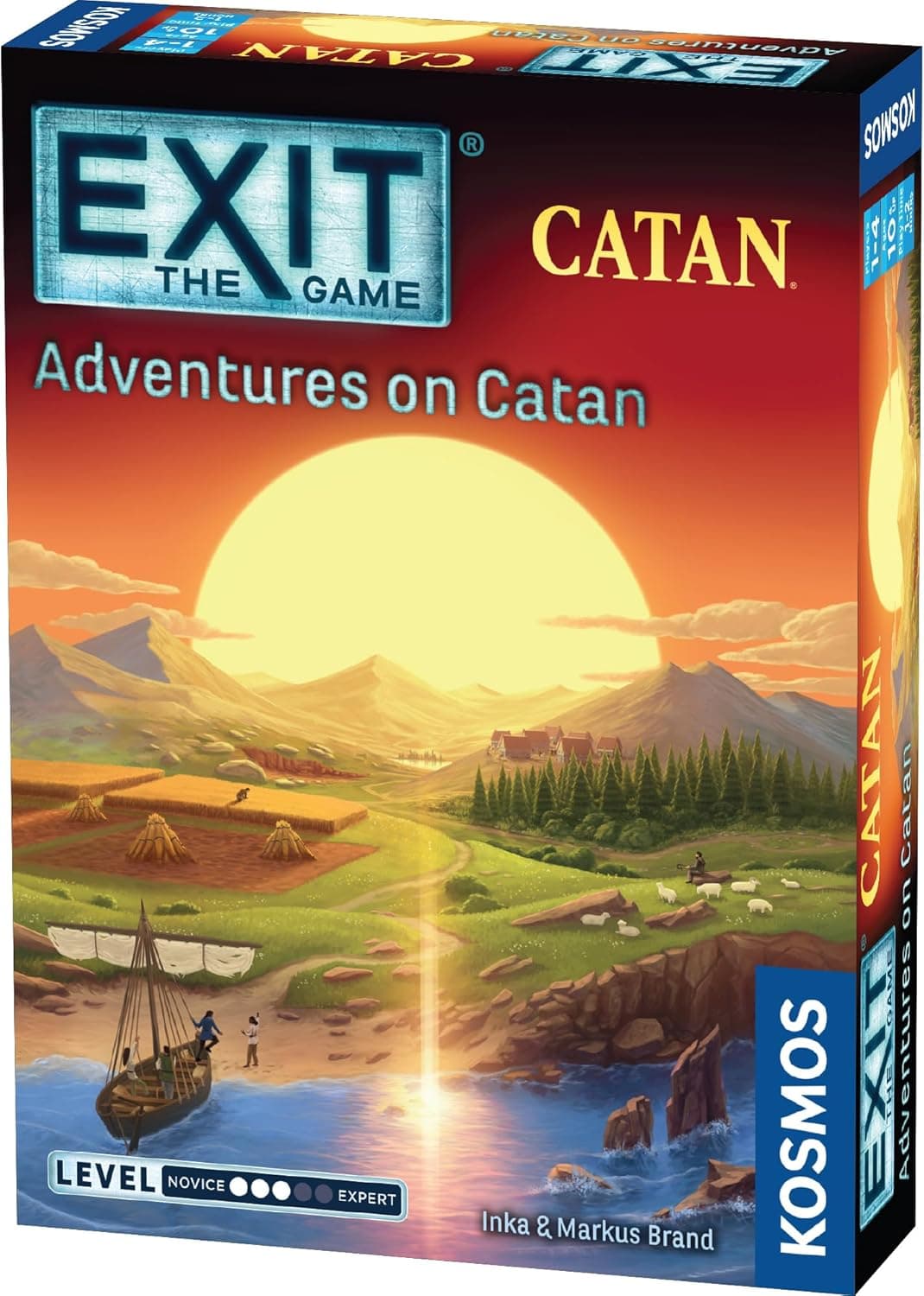EXIT: The Game - Adventures on Catan | Interactive Escape Room Experience| Cooperative | 1-4 Players | 10+ | Kosmos | Game for Kids and Adults : Toys &amp; Games — Easter Gifts gift idea