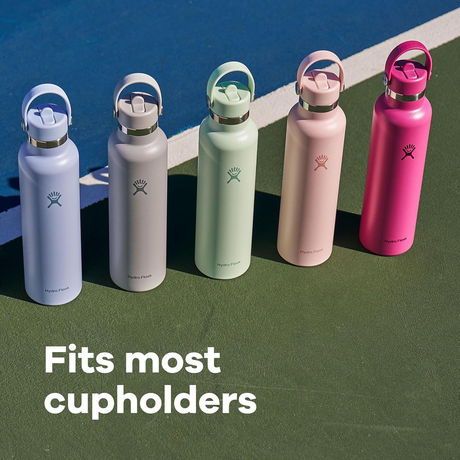 Hydro Flask 24 oz Insulated Water Bottle with Straw Lid - Agave Green thumbnail 4