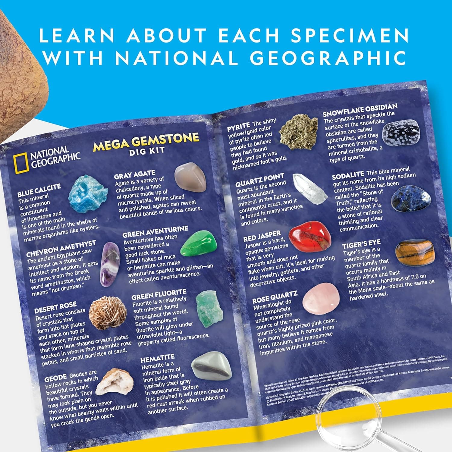 NATIONAL GEOGRAPHIC Mega Gemstone Dig Kit thumbnail 5