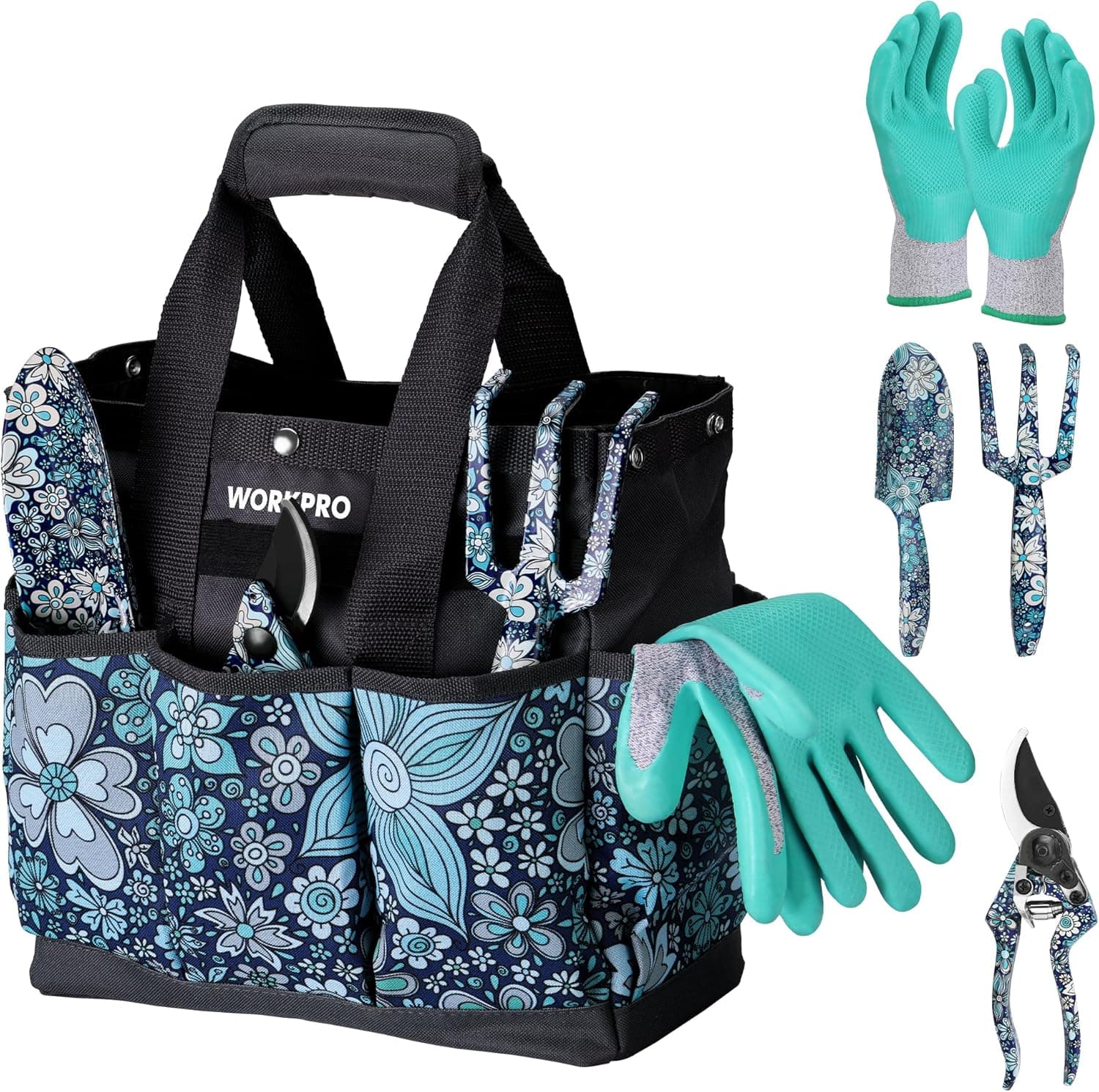WORKPRO 5-Piece Garden Tool Set with Bag — Spring Gift Ideas gift idea