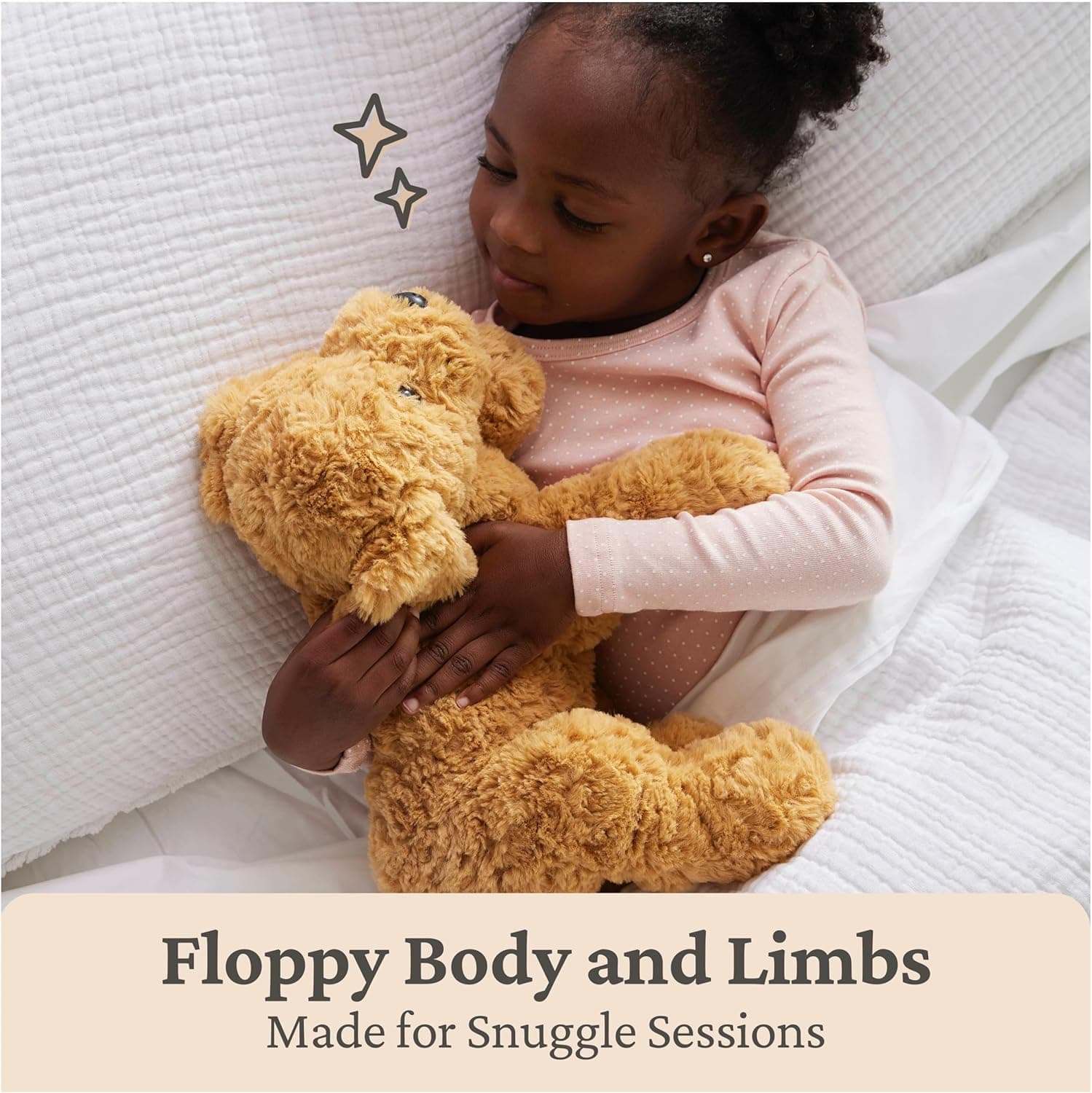 GUND Forever Friends: Muttsy Dog Plush Toy, As Seen on The View, Premium Plush Puppy Stuffed Animal for Ages 0 and Up, Amber, 14” : Toys &amp; Games thumbnail 3