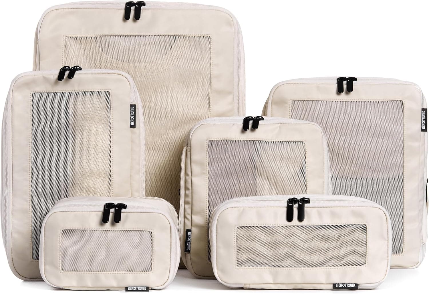 Aerotrunk Compression Packing Cubes (6-Pack, Beige) — Spring Gift Ideas gift idea
