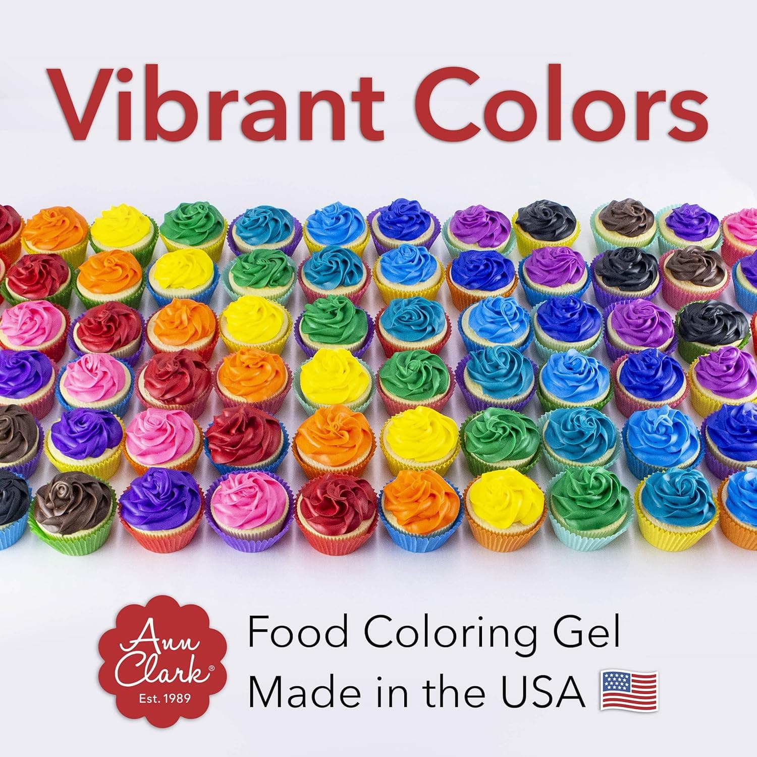 Ann Clark Professional-Grade Gel Food Coloring - 12 Colors thumbnail 5