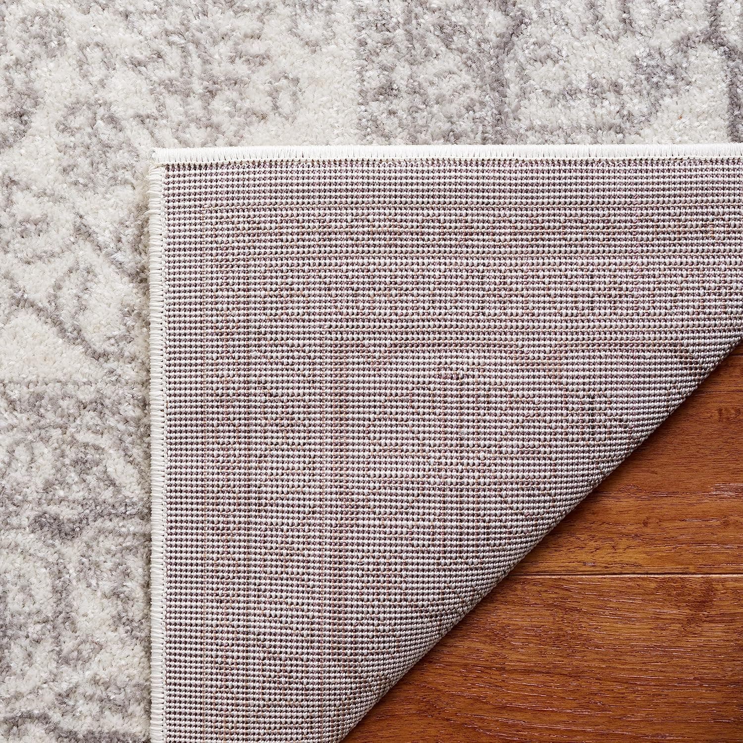 SAFAVIEH Adirondack Area Rug 9x12 - Ivory & Silver Oriental Medallion thumbnail 3