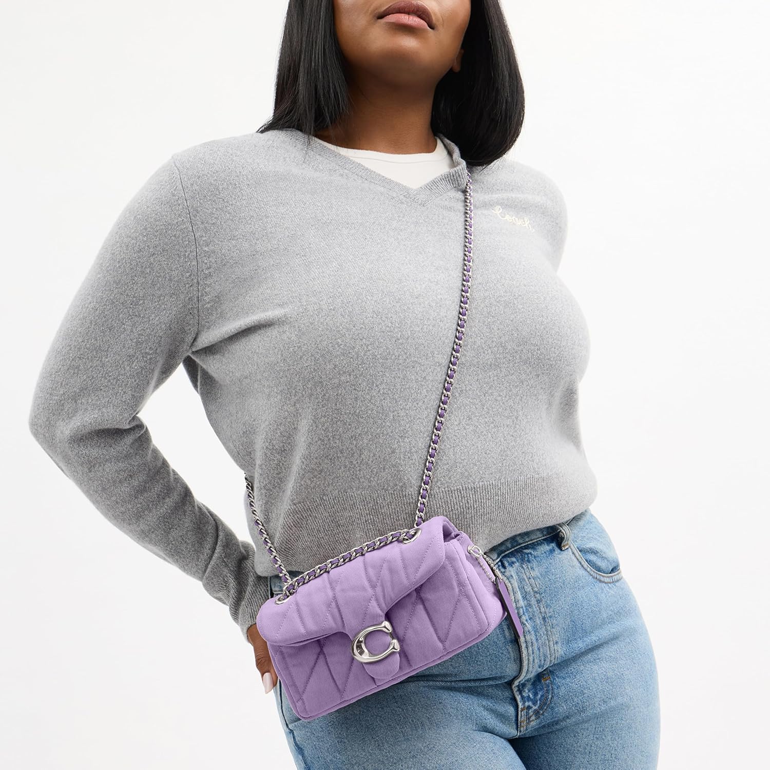 Coach Womens Tabby Shoulder Bag - Image 3